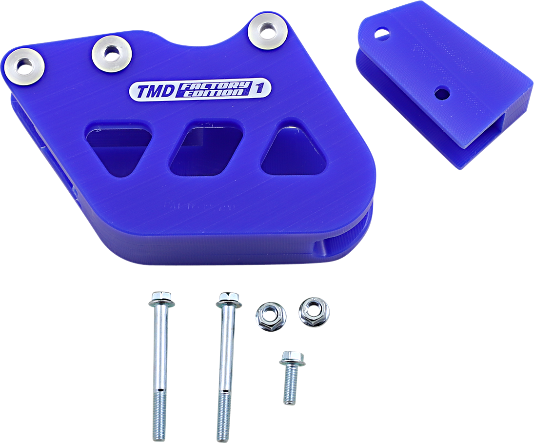 T.M. DESIGNWORKS Chain Guide - Suzuki - Blue RCG-SMX-BU