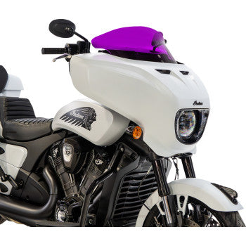KLOCK WERKS Windshield Chieftain Powerplus  9" - Purple KWW-04-0656