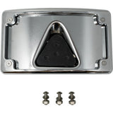 KODLIN USA License Plate Curved Mount Kit 3 Hole Chrome KUS20353