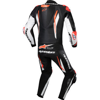 ALPINESTARS Suit Gp Tech V5 Blk/Wht/Red Fluo 52 3150226-1231-52
