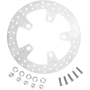 COASTAL MOTO Brake Rotor - 320 mm - Front - Polished - '24 FLHX/FLTR CM-FR-320P