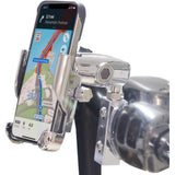 RIDEPOWER Metal Phone Mount - Large - Perch Mount - Chrome  RPMTLMOUNTLGCR