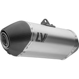 LEOVINCE LV-14 Slip-On Muffler - Stainless Steel - Tenere 700 2021-2026  15609U