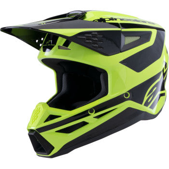 ALPINESTARS SM3 Helmet - Heat - Gloss Yellow Fluo/Black - 2XL 8301026-5011-XXL