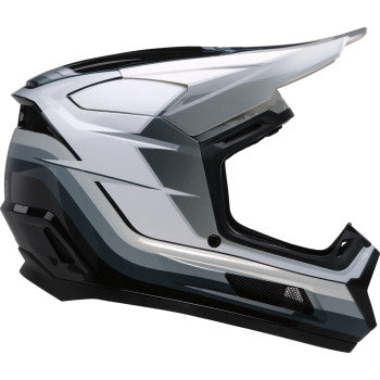 Z1R Youth Dirt Maxx Helmet - Vortex - Black/White/Gray - Medium 0111-1726