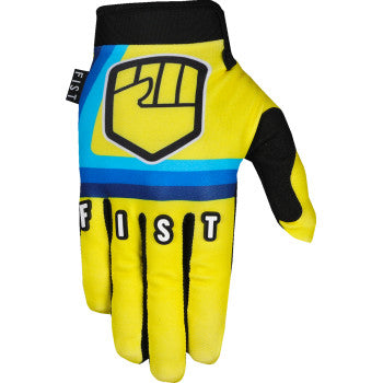 FIST HANDWEAR Strapped 90's Gloves - Yellow - XL F-GS-01026-XL
