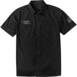 American Biker Biker Sam Contrast Stitch Shop Shirt - Black/Gray - XL ABBSAM16ST8BCHXR