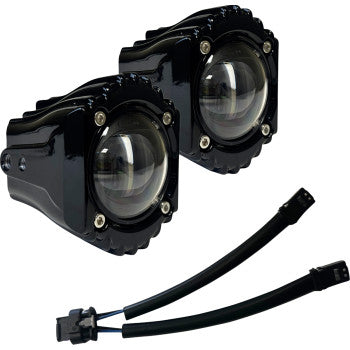 CUSTOM DYNAMICS Fog Light - White/Clear - Harley-Davidson® SD-FOG-5W
