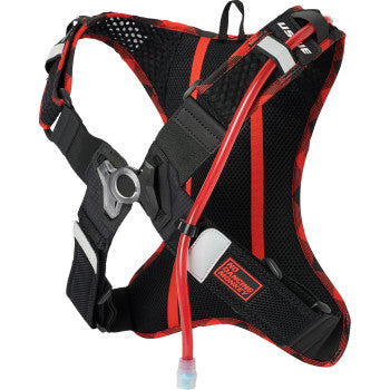 USWE Outlander Hydration Pack - 2L - Flannel Red/Black 202076048