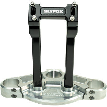 SLYFOX Handlebar Riser Kit - Straight - 1" Clamping - 8" Rise - Black SF-1001-08-B