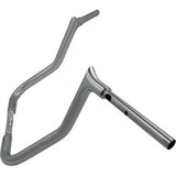 FAT BAGGERS INC. 1-1/4" EZ Install Pointed Top Handlebar - Reduced Reach - 13" - Chrome 945013