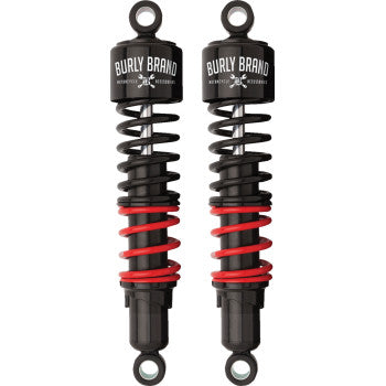 BURLY BRAND Stiletto Shock - 13" - Black/Red - Heavy Duty B28-1257