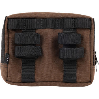 THRASHIN SUPPLY CO. Handlebar Bag - Brown THB-0006
