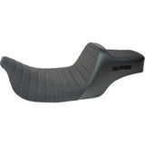 SLYFOX Highnoon Seat - Vinyl - Classic Stitch - Black Logo - FL '97-'07 4702A-SlyFox