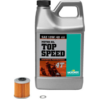 MOTOREX Oil Change Kit - Kaw 250 Top Speed 10w40 311915