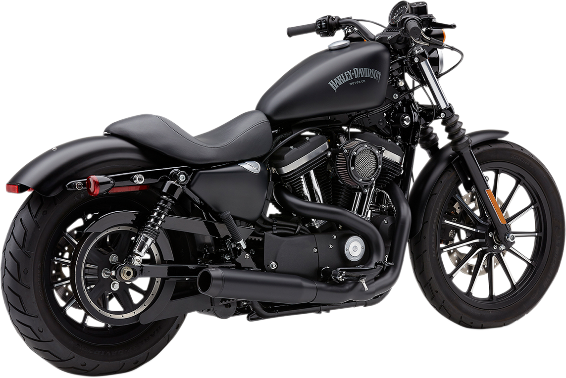 COBRA 3.5" El Diablo Exhaust - Black Iron 1200 /883   6493B