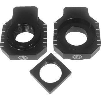 MOOSE OFFROAD Adjuster Kit - Swingarm/Axle Block - Gas Gas/Husqvarna/KTM W16-5604B
