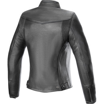 ALPINESTARS Stella Tory Leather Jacket - Black - Large 3113824-1100-L