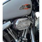 KODLIN USA Oval Air Cleaner Kit - Chrome - Touring K29247