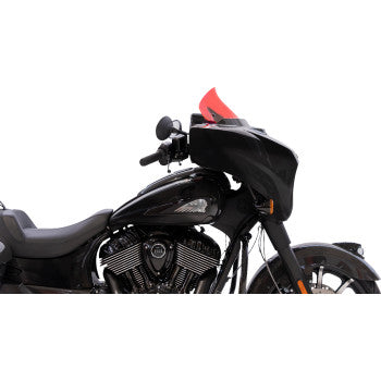 KLOCK WERKS Kolor Flare™ Windshield - 10" - Pink Ice KWW-04-0631