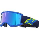ALPINESTARS GOGGLES Goggle Vision 5 Corp Blue/Ylw Mirror-Blue 5101825-7288
