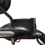 THRASHIN SUPPLY CO. Master Cylinder Cover - Brake - Front - Black/Twice-Cut TSC-3176-4