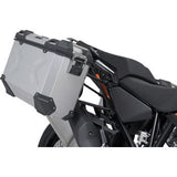 SW-MOTECH TRAX ADV Aluminum Case System - Silver - KTM Super Adventure 1290 R/S '21-'24 KFT.04.835.70000/S