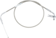 MOTION PRO Throttle Cable - Pull - Kawasaki - Stainless Steel 63-0272