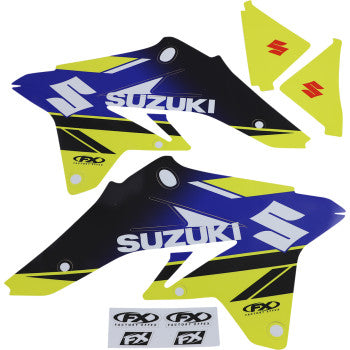 FACTORY EFFEX EVO 18 Graphic Kit - Suzuki - RM-Z 250 24-01422