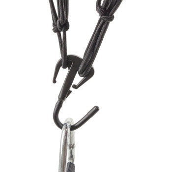 MOOSE OFFROAD Cargo Net - Adjustable - 15" x 15" - Black 50152-NM