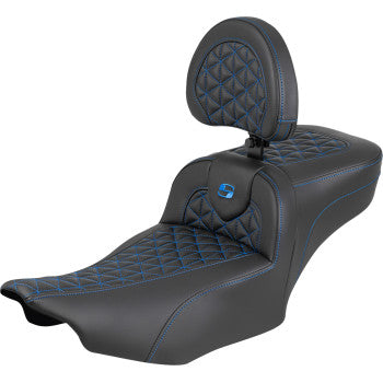 SADDLEMEN Seat Roadsofa Er Br Blu Stitch 823-07-211B1