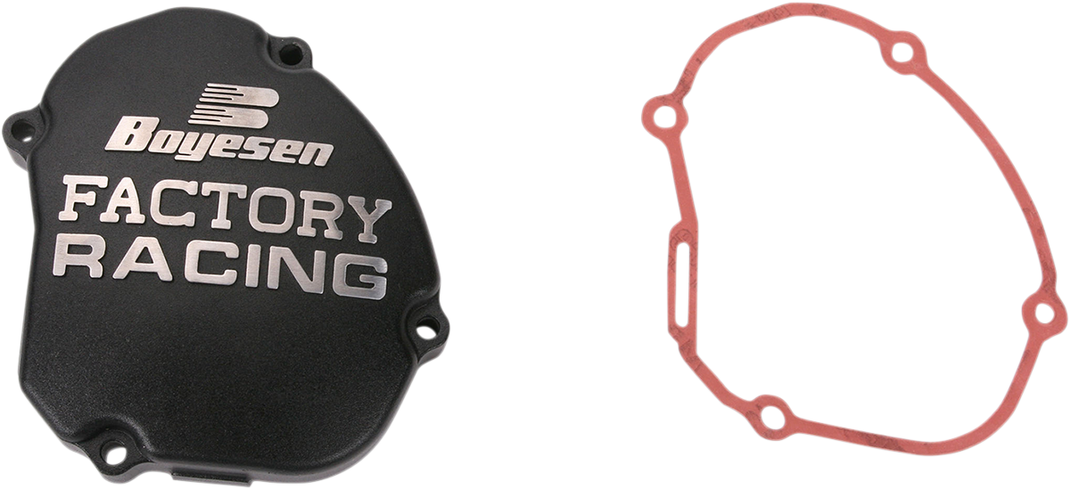 BOYESEN Ignition Cover - Black YZ 125 /250 SC-33AB