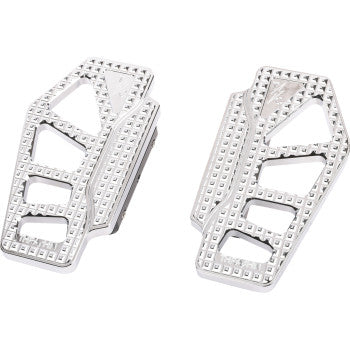 THRASHIN SUPPLY Apex Floorboards - Passenger - Chrome. TSC-2217-3-BR