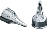 KURYAKYN Axle Nut Cover - Roman - Chrome - Front 1225
