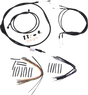 BURLY BRAND Control Kit - 16" Ape Hanger Handlebars B30-1013