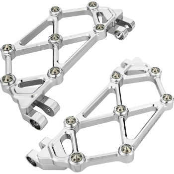 ARLEN NESS Mini Diamond Floorboards - Driver - Chrome - FLT 410-046