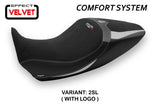 Tappezzeria Italia Ducati Diavel 1260 2019-2023 Seat Cover Comfort in Silver