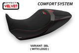 Tappezzeria Italia Ducati Diavel 1260 2019-2023 Seat Cover Comfort in Black