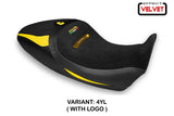 Tappezzeria Italia Ducati Diavel 1260 1260S 2019-2023 Seat Cover in Yellow and Black