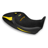 Tappezzeria Italia Ducati Diavel 1260 1260S 2019-2023 Seat Cover Comfort in Yellow and Black