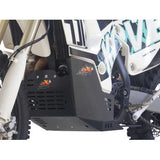 AXP RACING Adventure Skid Plate - Black - Kove - 450 Rally AX1746