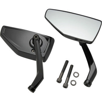 CIRO Mirrors - Chicane - Side View - Black - Left/Right - Pair 55020