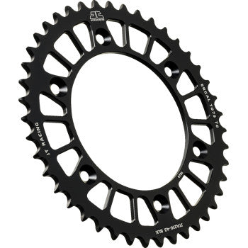 JT SPROCKETS Rear Sprocket - Aluminum - 43 Tooth - Black - XR400R JTA210.43BLK