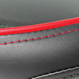 SHOW CHROME Ryker Combat Seat - Black w/ Red Trim - Can-Am Ryker 41-429