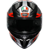 AGV K1 S Helmet - Fastlap - Black/Gray/Red - Medium 2118394018064M