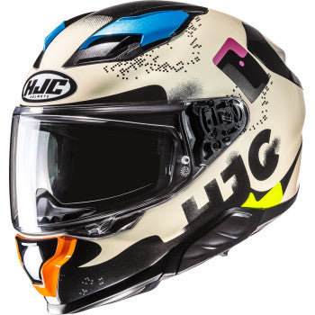 HJC F71 Helmet - Faco - MC28 - Large FA47NUS6A28V