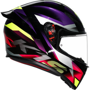 AGV K1 S Helmet - Fastlap - Black/Purple/Pink - 2XL 2118394003-065-XXL