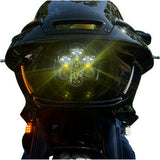 CUSTOM DYNAMICS Fairing Vent Light - Amber/White CD-LRST-VENT-B