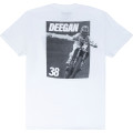Deegan Apparel MX2 T-Shirt - White - 3XL DMTSS3026WHT3XL