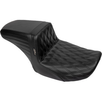 LE PERA Kickflip Seat - Double Diamond Stitch - FLH/FLT '23-'24 LV-597DD